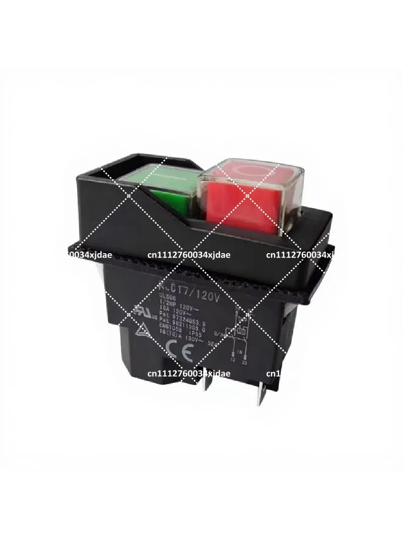 Waterproof Electromagnetic Switch 4-Pin 5-Pin 250V Meat Slicer Replacement Switch KJD17