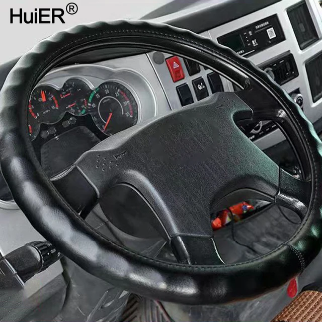 Pokrowiec na kierownicę ciężarówki Van autobusu 38 40 42 45 47CM dla Dongfeng SANY SCANIA IVECO ISUZU Volvo MAN Renault DAF Hino TATRA