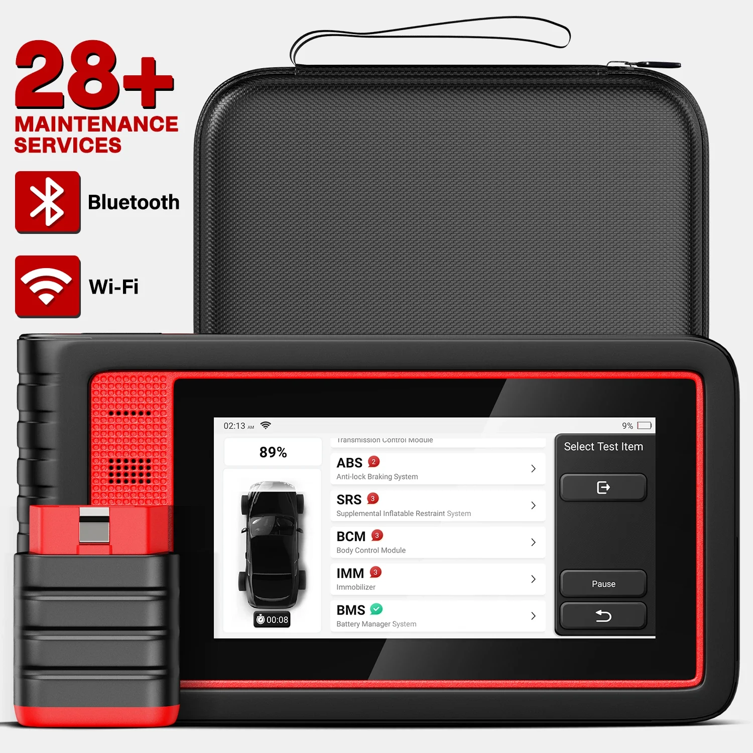 

THINKCAR Thinktool Mini Bluetooth OBD2 Scanner All System ECU Coding Active Test Oil Airbag Reset Diagnostic Automotive Tool