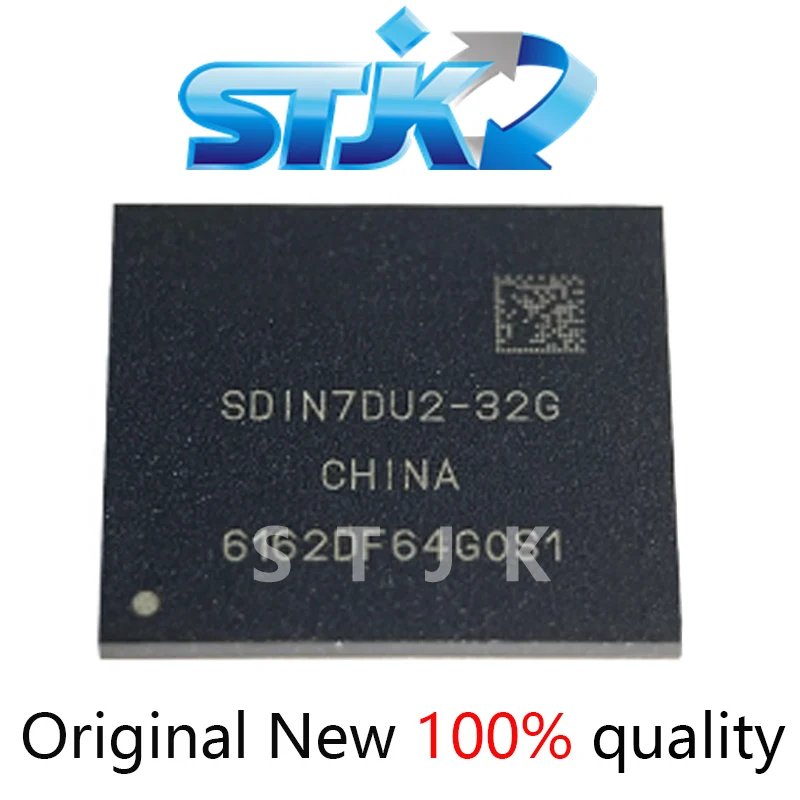 

SDIN7DU2-32G BGA153 32GB EMMC Version 4.41 Memory chip