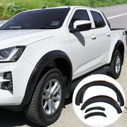 OEM Style Slim Fender Flares Wheel Arch For ISUZU D-max Dmax 2020 2021 2022 2023 Mudguards Double Cab Models 4X4 Car Accessories