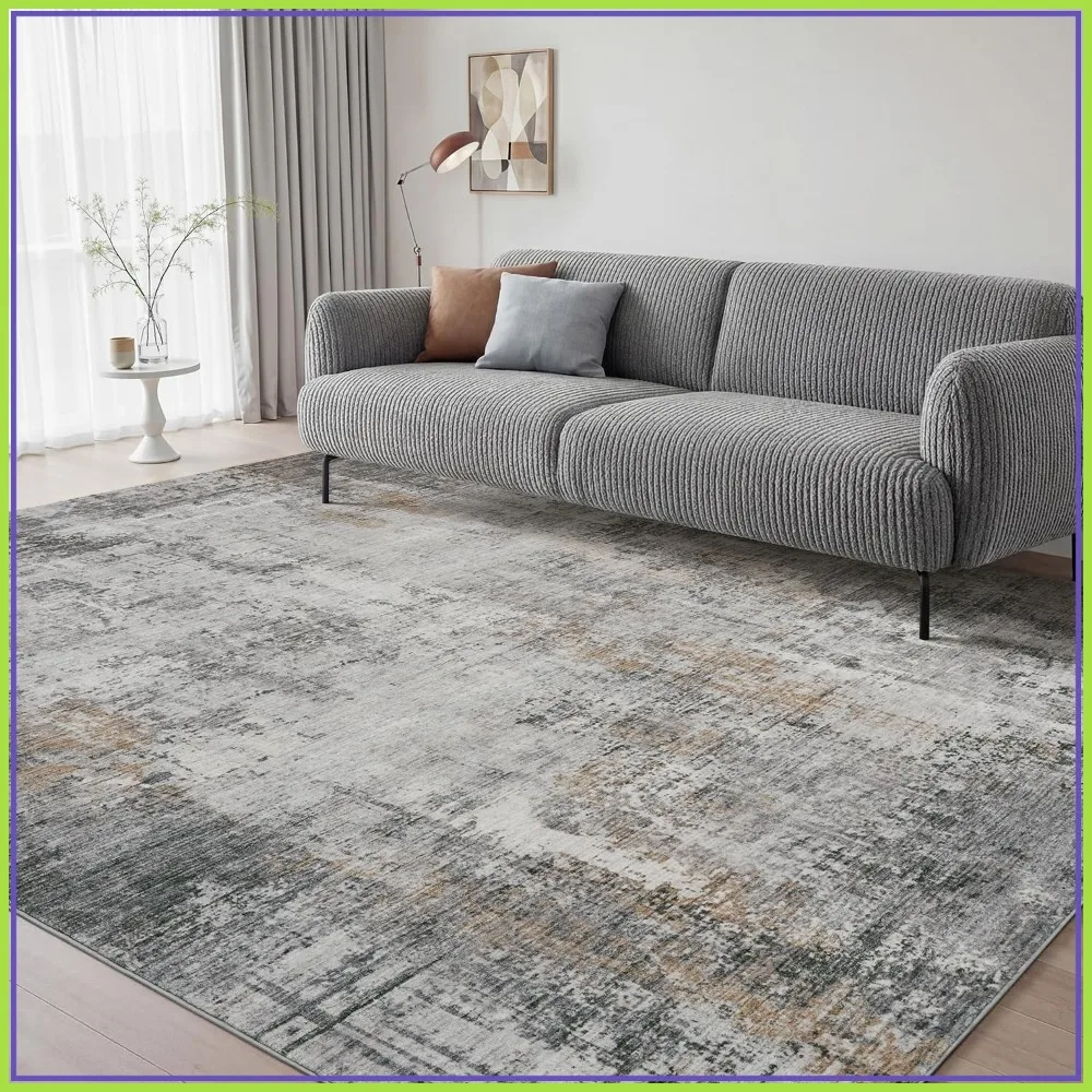 

5 x 7 Area Rugs for Living Room,Non Slip Rug Ultra Soft Low Pile Indoor Carpet Modern Abstract Rugs for Bedroom Dining Room
