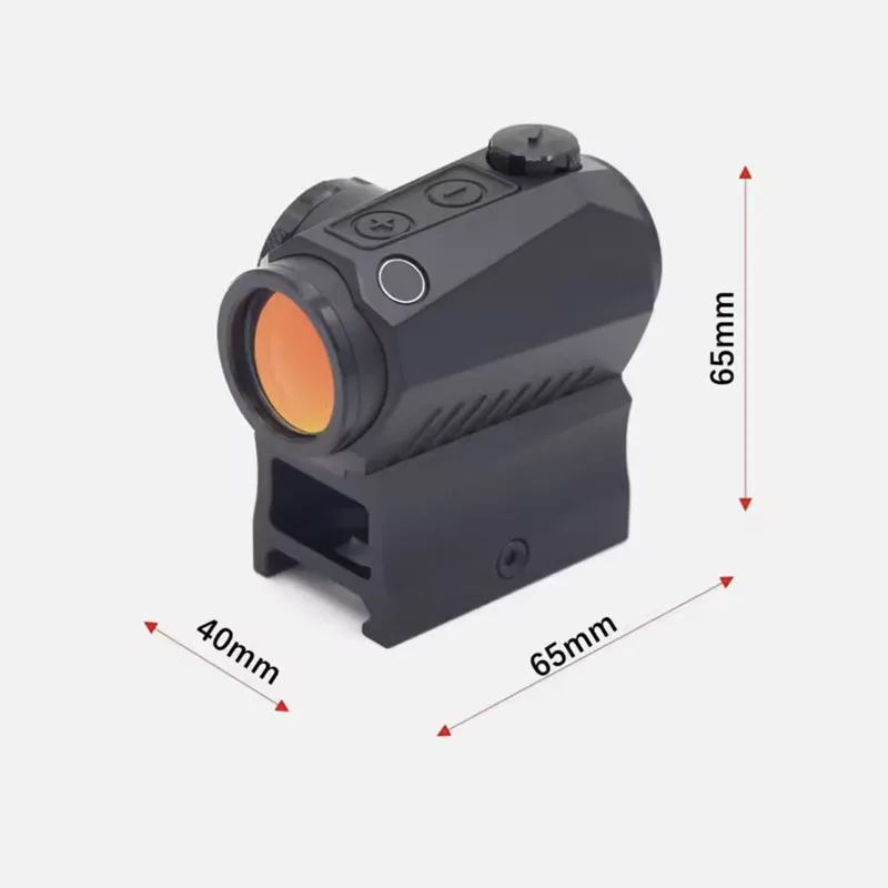 R5 1x20mm Banda de rodadura cerrada Vista de punto rojo Alto rendimiento Durable Impermeable Compacto 2 MOA