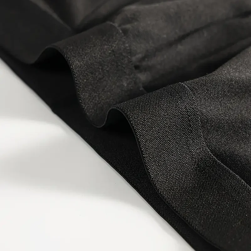 3-częściowy zestaw męskich czarnych seksownych bokserek, miękka i oddychająca bielizna codzienna, wygodne bokserki męskie