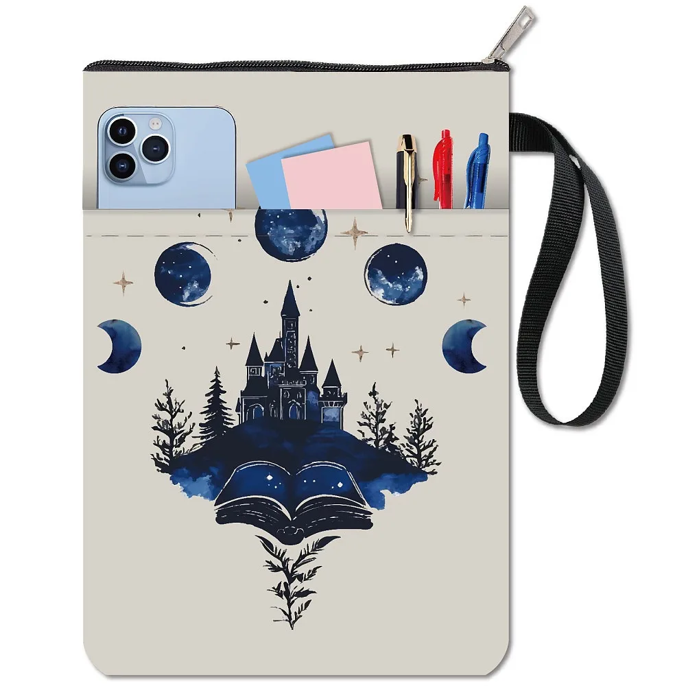 

Cloth Book Cover Notebook Wraps Rectangle Castle 340x240mm