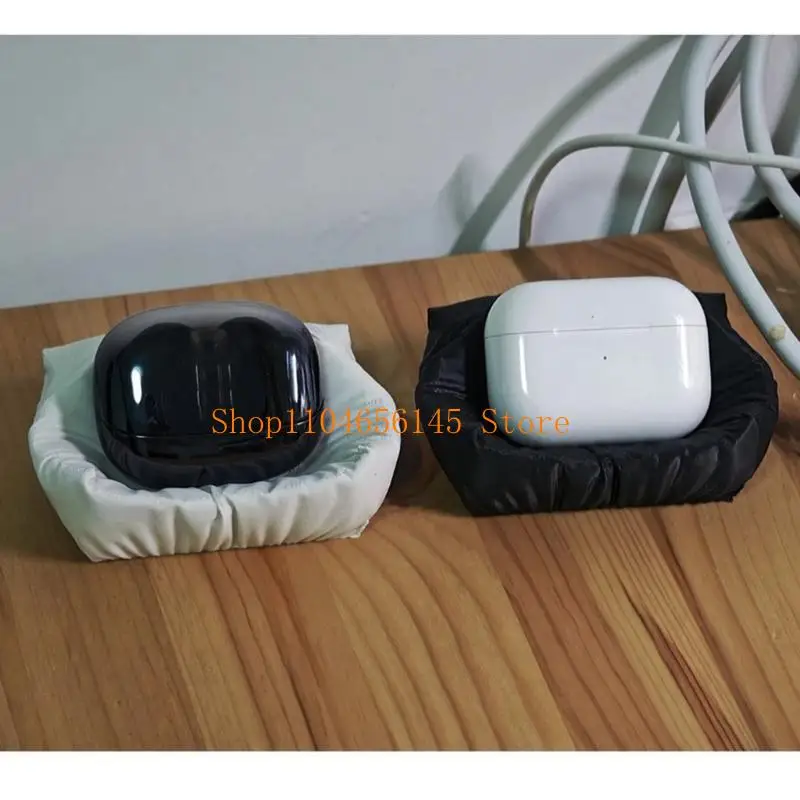 5asd ثلاثية الأبعاد مطبوعة أريكة على شكل حقيبة سماعة الاذن للقرون 1 2 3 نماذج متعددة منظم سطح المكتب لسماعات الأذن اللاسلكية