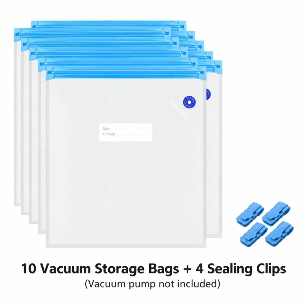Reusable 3D Printer Vacuum Bags Moisture Resistant Double Seal 3D Printing Material Bags Dustproof Hand Pump Compatible