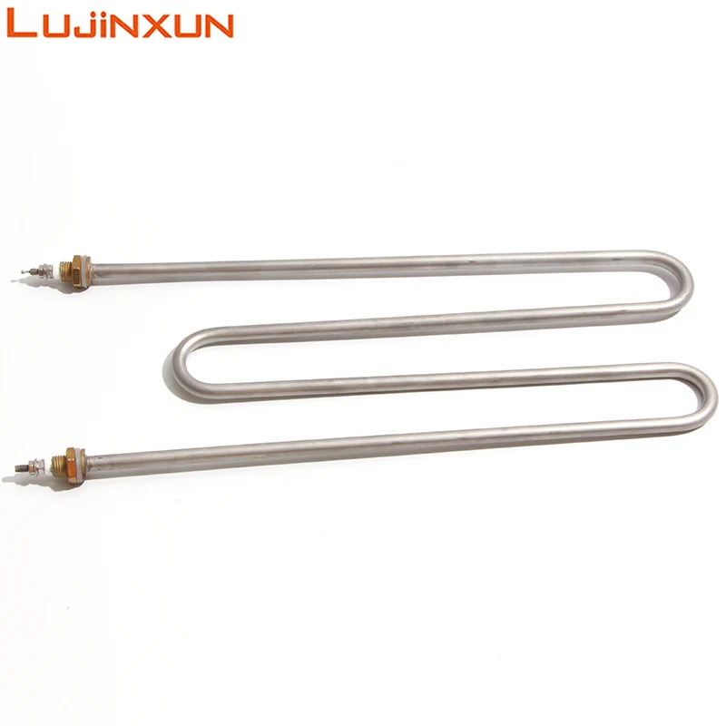 Lujinxun 201SUS Electric Heating Tube for Noodle Pot Cooking Machine Bucket,220V/380V 2KW/3KW/4KW