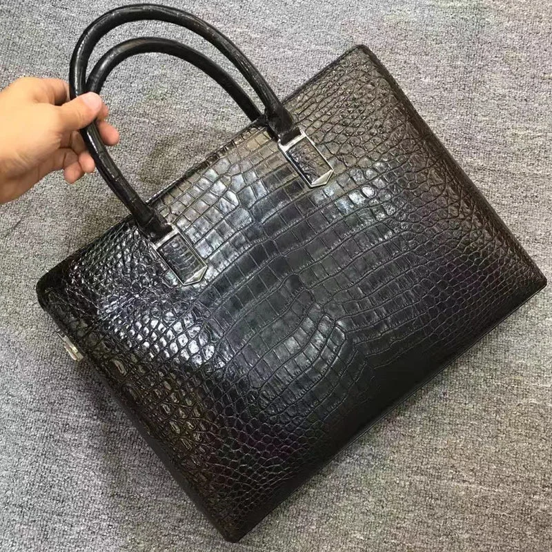 New Briefcase Men\'s Leisure Leather Handbag Fashion Trend Business One Shoulder Office Mens Luxury Designer Bags Free Shipping