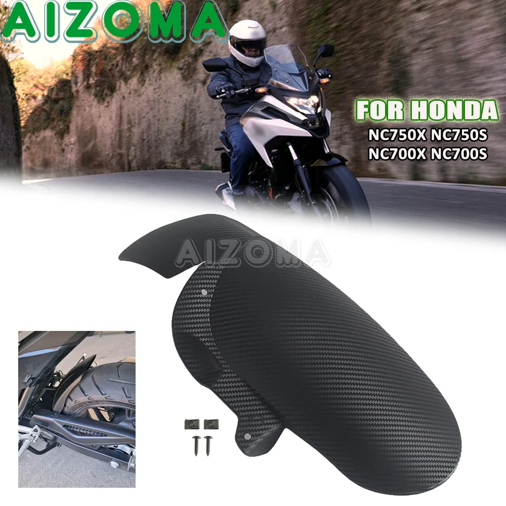 

Motorcycle Rear Fender Extender Mudguard Mud Flap Splash Guard For Honda NC750X NC750S NC700X NC700S NC750 NC700 X S 2012-2023