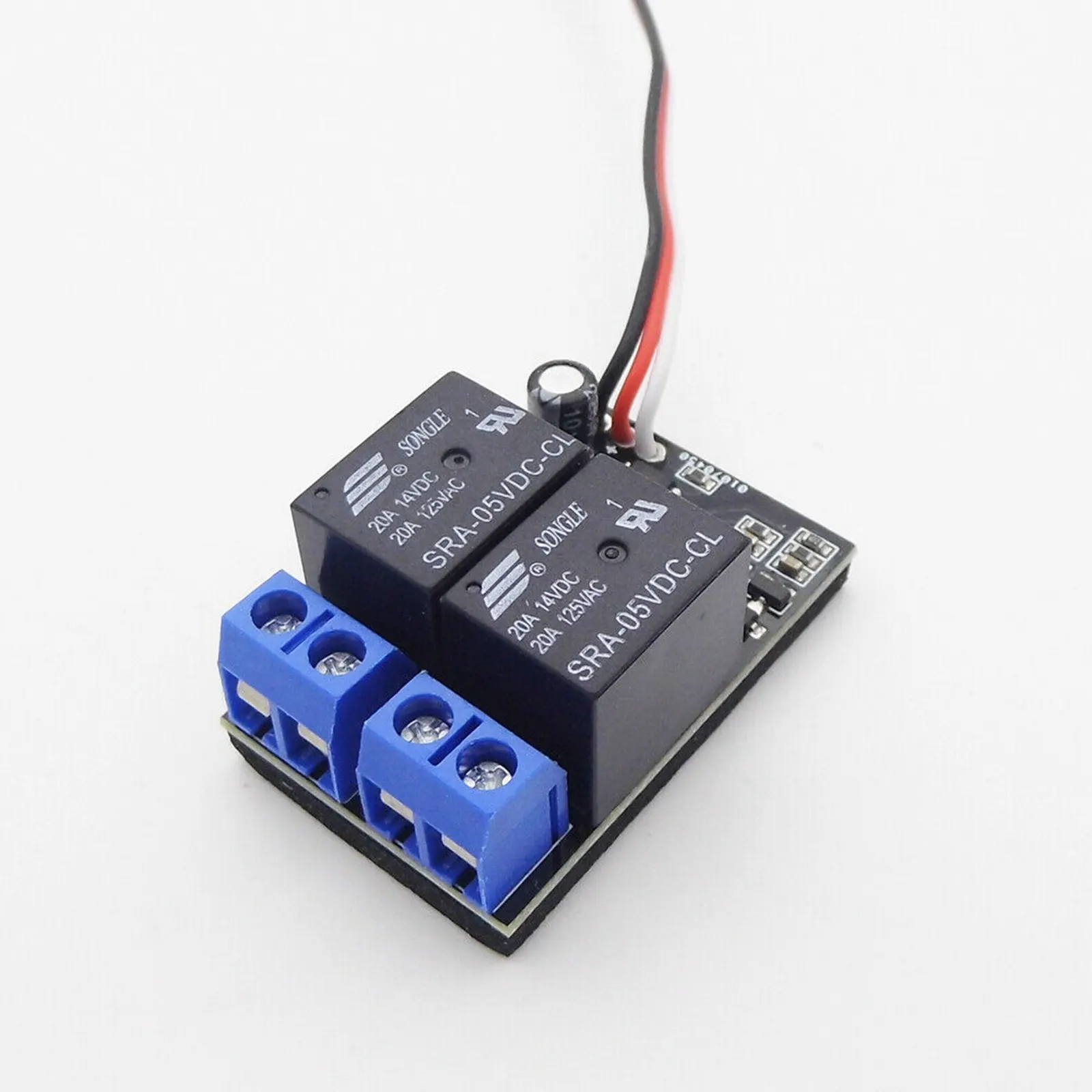 RC Model PWM Receiver Control Switch 2-Ways 20A Relay for RC Boat Marine Water Pump RC Car Light FPV Camera 1pc