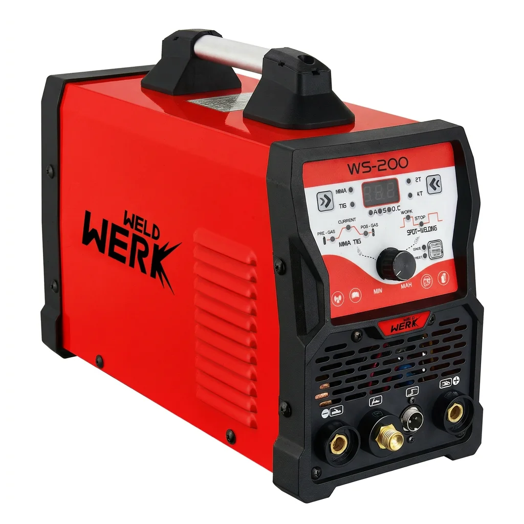Professional New Condition DC Motor TIG Welder Stainless Steel Copper Aluminium IGBT ARC Inverter MMA Welder Welding Machine