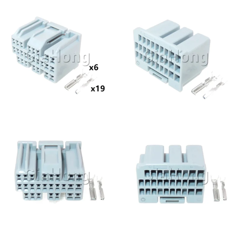 

1 Set 25 Ways 179679-6 Automobile Replacement Connector Accessories AC Assembly Auto Wire Harness Unsealed Composite Socket