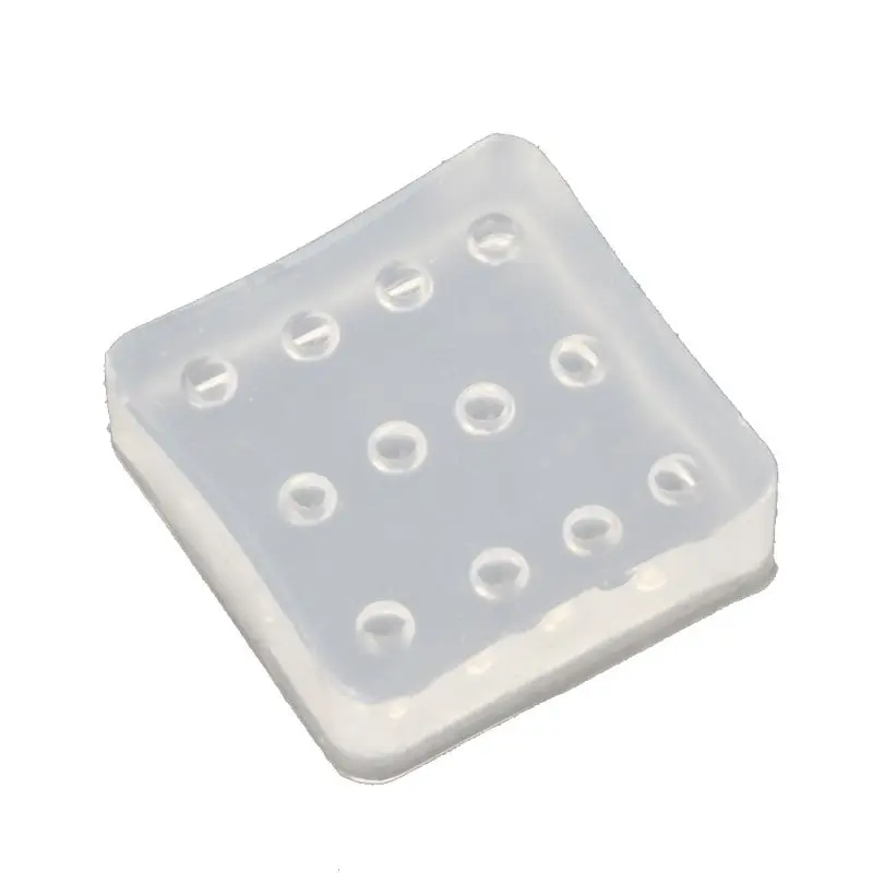 Ball Silicone Bead Molds Round Resin Epoxy Mold for Jewelry Cabochon Gemstone DIY Crafting Projects 4mm Opal Beads