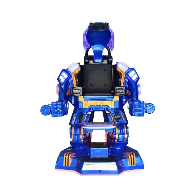 High Quality Outdoor Electric Walking Game Machine Battle Mech Warrior Robot for City Park Amusement Park