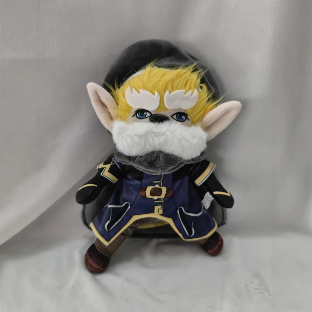 Latest 28cm Stuffed Funny Cosplay Anime Game Character Professor Heimerdinger Plush Toys Cartoon Plushie Doll Collection Decor