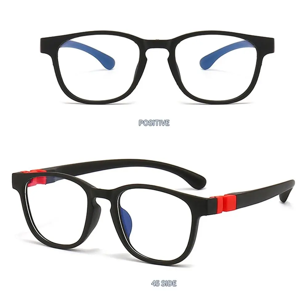 Boys Girls Computer Eye Protection Online Classes Ultra Light Frame Anti-blue Light Kids Glasses Comfortable Eyeglasses