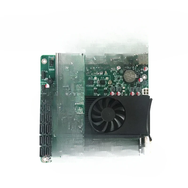 N5105 NAS main board itx soft routing 4 network port 2.5G multi-disk bit 6sata computer host 11th generation