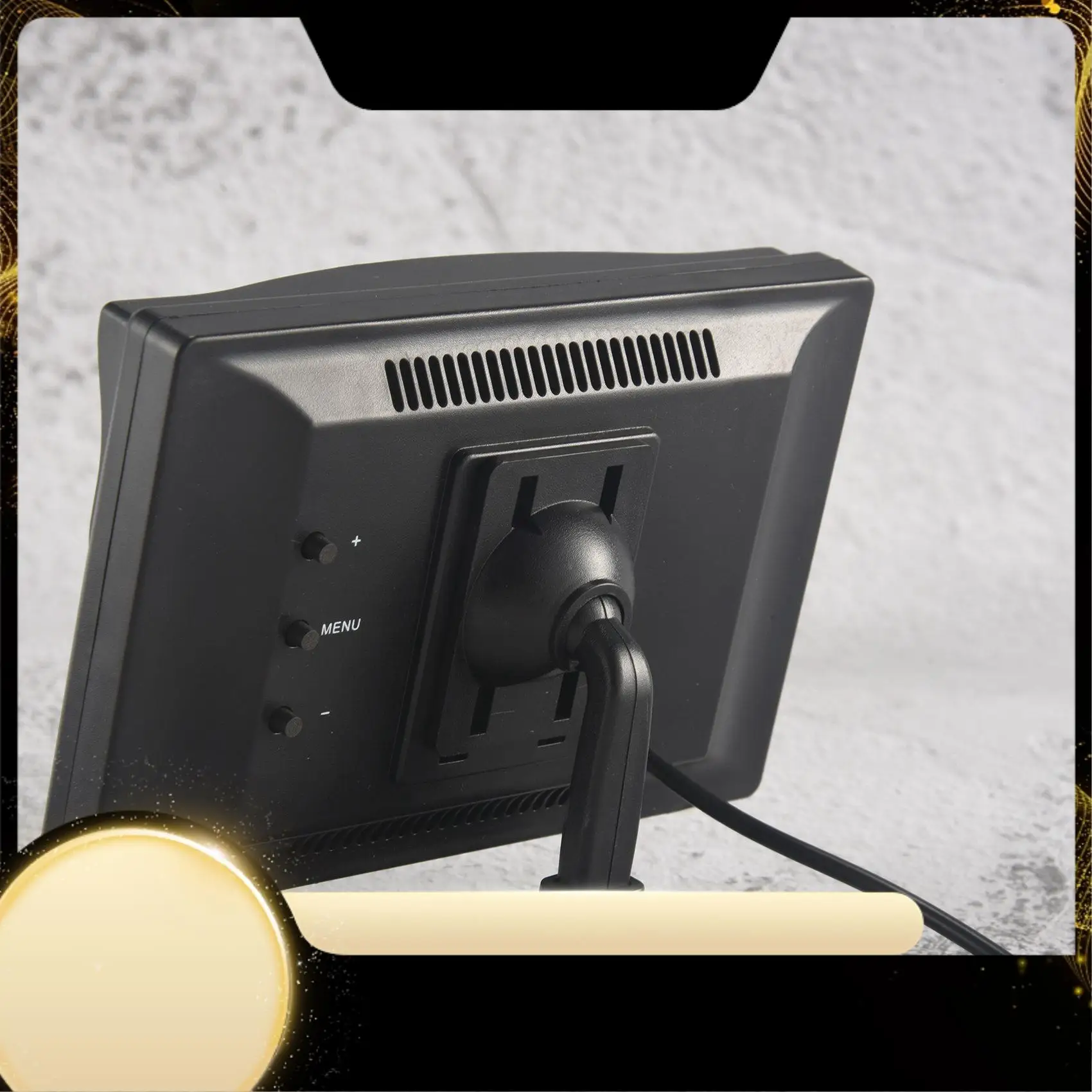 

5-дюймовый 800X480 TFT ЖК-монитор HD с двойным монтажным кронштейном для автомобильной резервной камеры/обзора заднего вида/DVD/медиаплеер-A74F