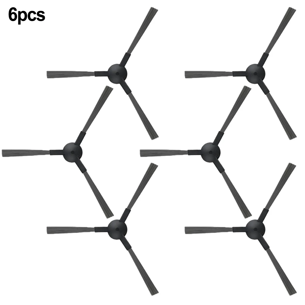 Sikat samping pembersih vakum Robot untuk Tesvor S7 Pro, sikat samping Aksesori suku cadang pengganti penyedot debu Robot