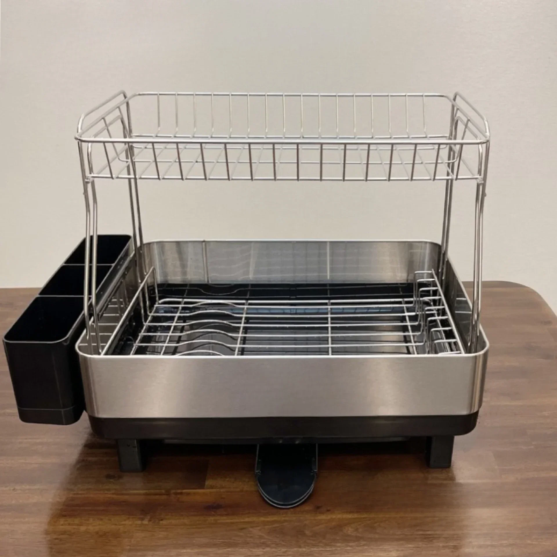 Drainage Drain Rack Dishes Kitchen Korea Imported Tool Holder 304 Stainless Steel Double Layer