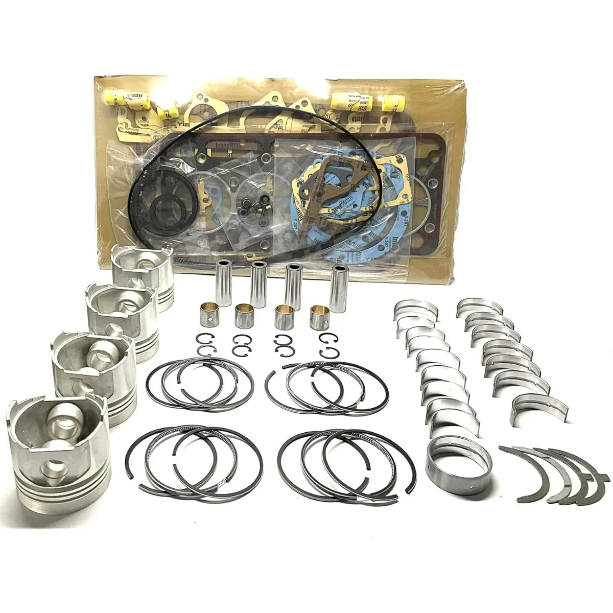 

Overhaul Rebuild Kit (not included Valves kit Cylinder Liners) For Mitsubishi 4M50 Engine 4 Cylinder