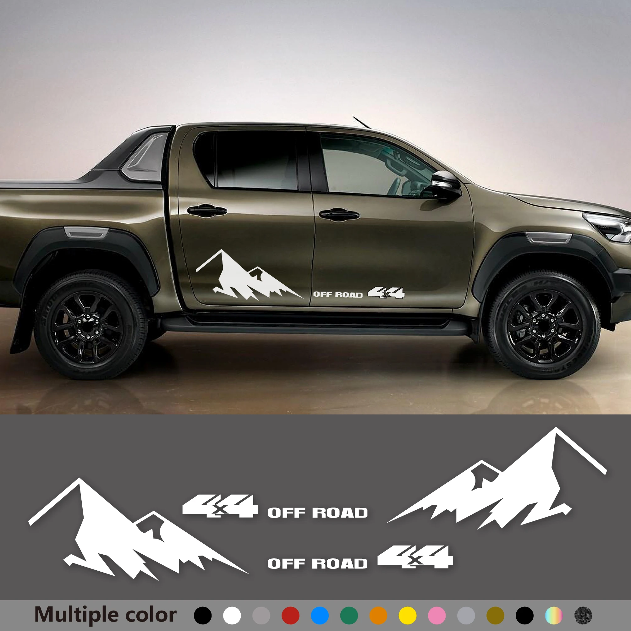 

Наклейки на двери и кузова автомобиля 2 шт., наклейки для Suzuki Grand Vitara AT MT 4X4, внедорожник, альпинизм, Настройка графики, автомобильные аксессуары