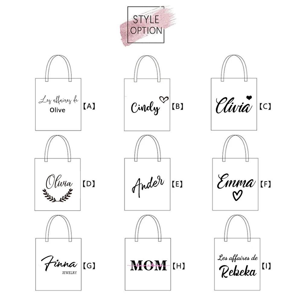 Personalized Burlap Tote Bag Bridesmaid Gift Bag Custom Name Jute Bag Bridal Bachelorette Party Beach Wedding Favors For Guests