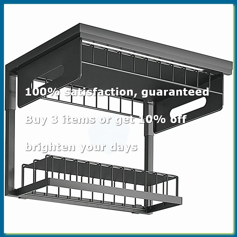 ●Sink Organizer, Pull Out Cabinet Organizer 2-Tier Sliding Shelf Multi-Use for Under Kitchen Sink Organizers and Storage-ABFB