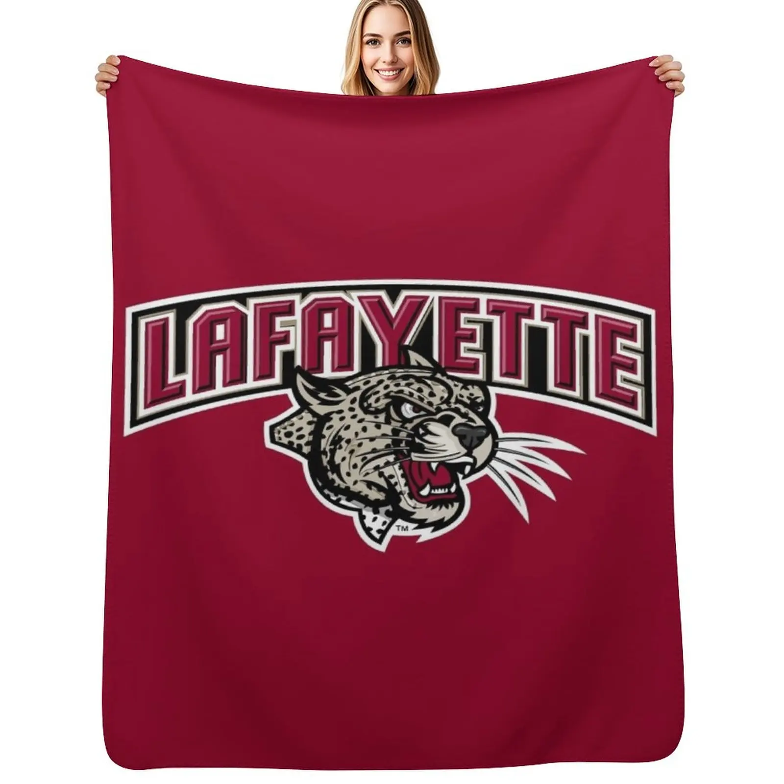 

Lafayette Leopards Throw Blanket Soft Home Decor Blanket for Couch Bedroom