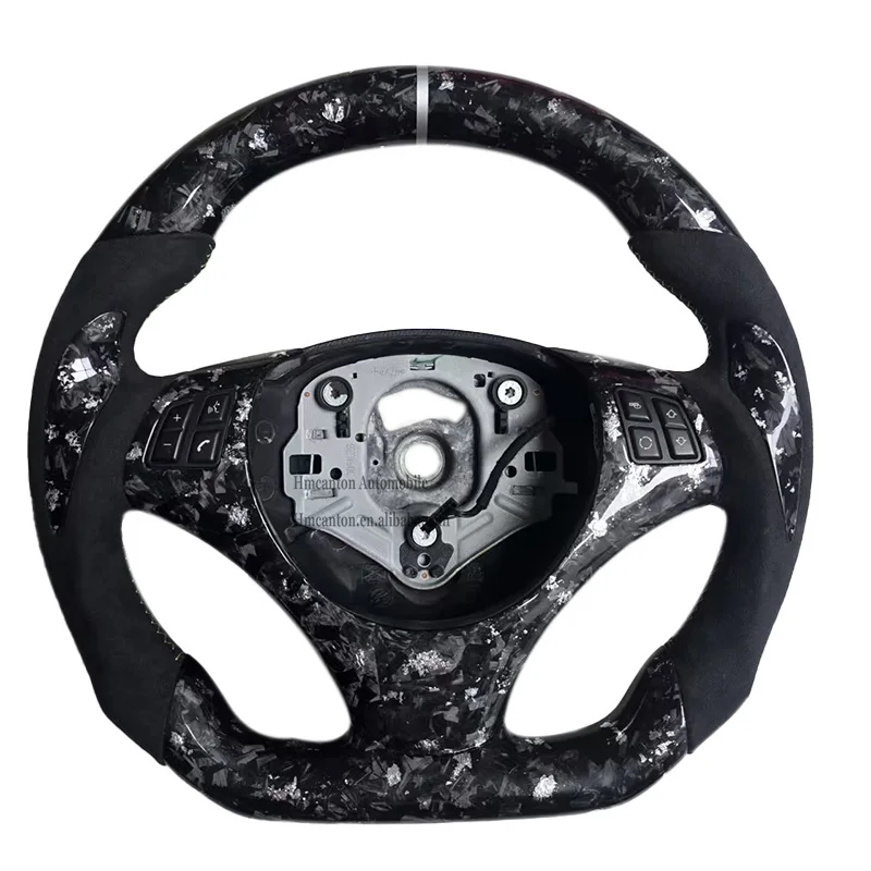 

Оптовая продажа, руль из кованого углеродного волокна для BMW E90 E92 E93 E82 E87 M3, автомобильный руль