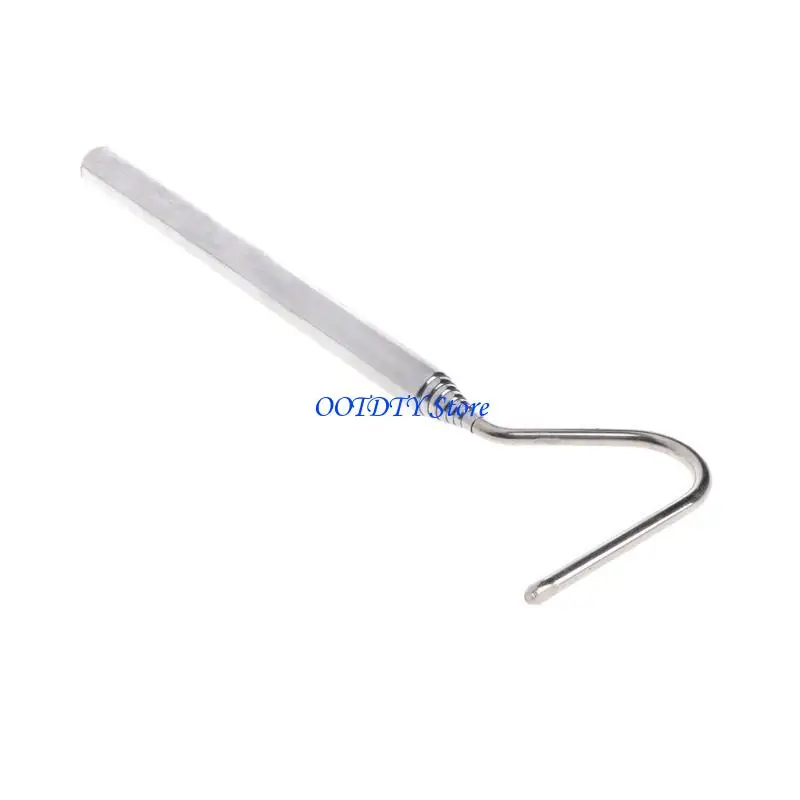 367A 39'' Telescopic Snake Hook Extendable Stainless Steel Snake Catcher Hook