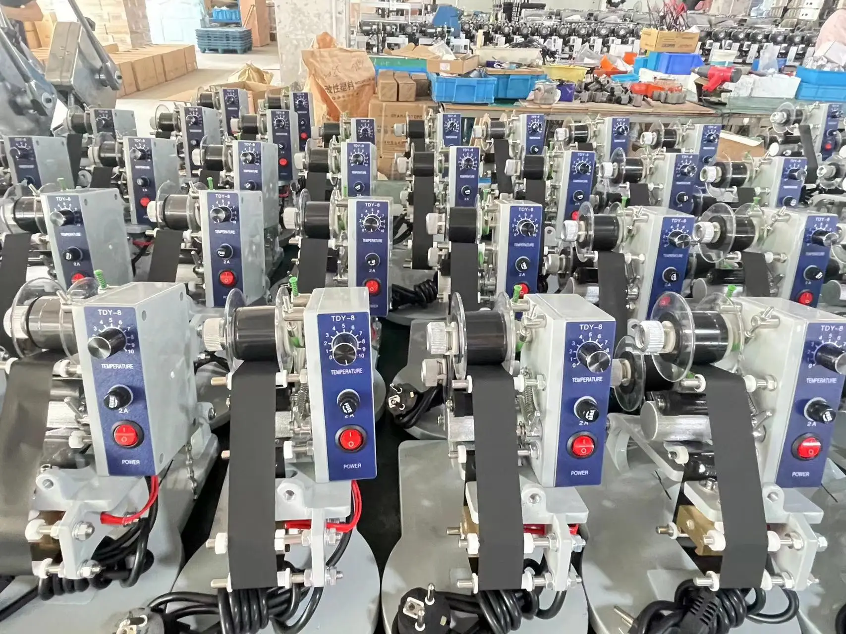 Factory Price DY-8 Date Coder Electric Ribbon Manual Batch Plastic Bag Box Coding Machine