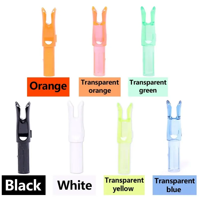 50 قطعة ID 6.2 مللي متر الرماية نوك السهم نهاية Y نوك الكربون الألياف الزجاجية السهم اطلاق النار ملحق #5