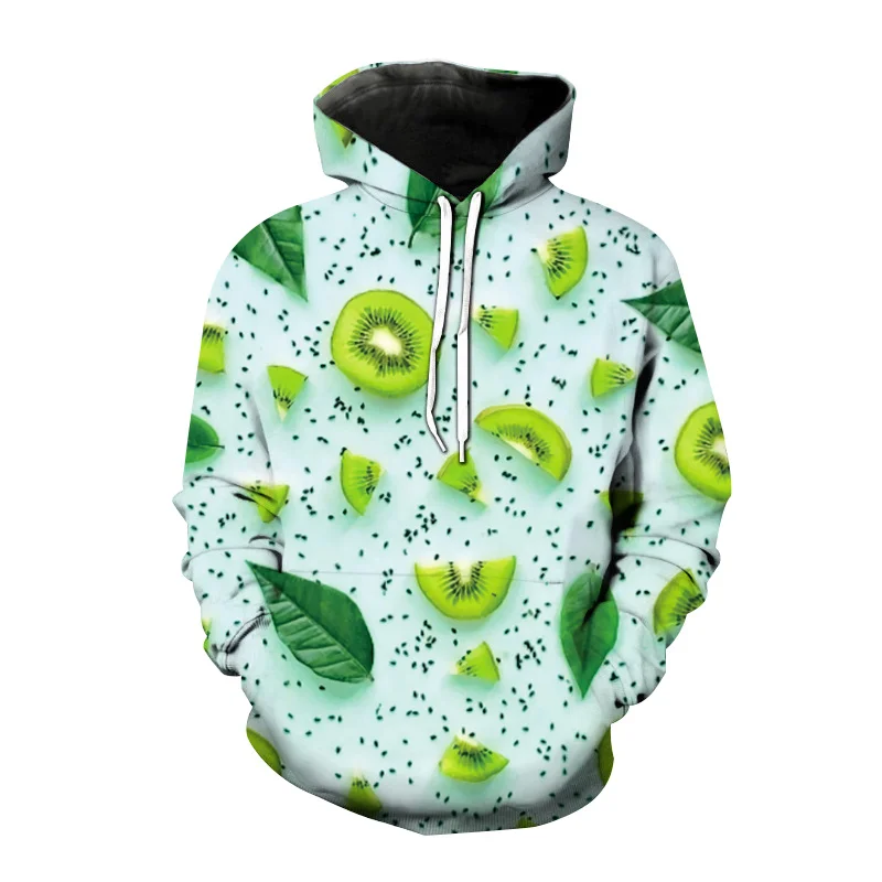 Autumn Fruit Strawberry 3D Print Hoodies Men Women Fashion Casual Sweatshirts Oversized Hoodie Pullovers Tracksuit Clothing