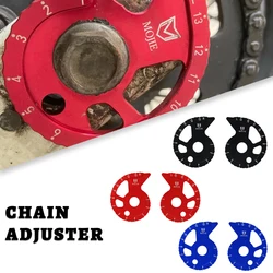 Motorcycle Chain Adjuster Parts Regulator For YAMAHA XTZ 600 WR 250Z DT 125R 125RE TTR TW XT 225 E 250 R 200 600E Accessoires