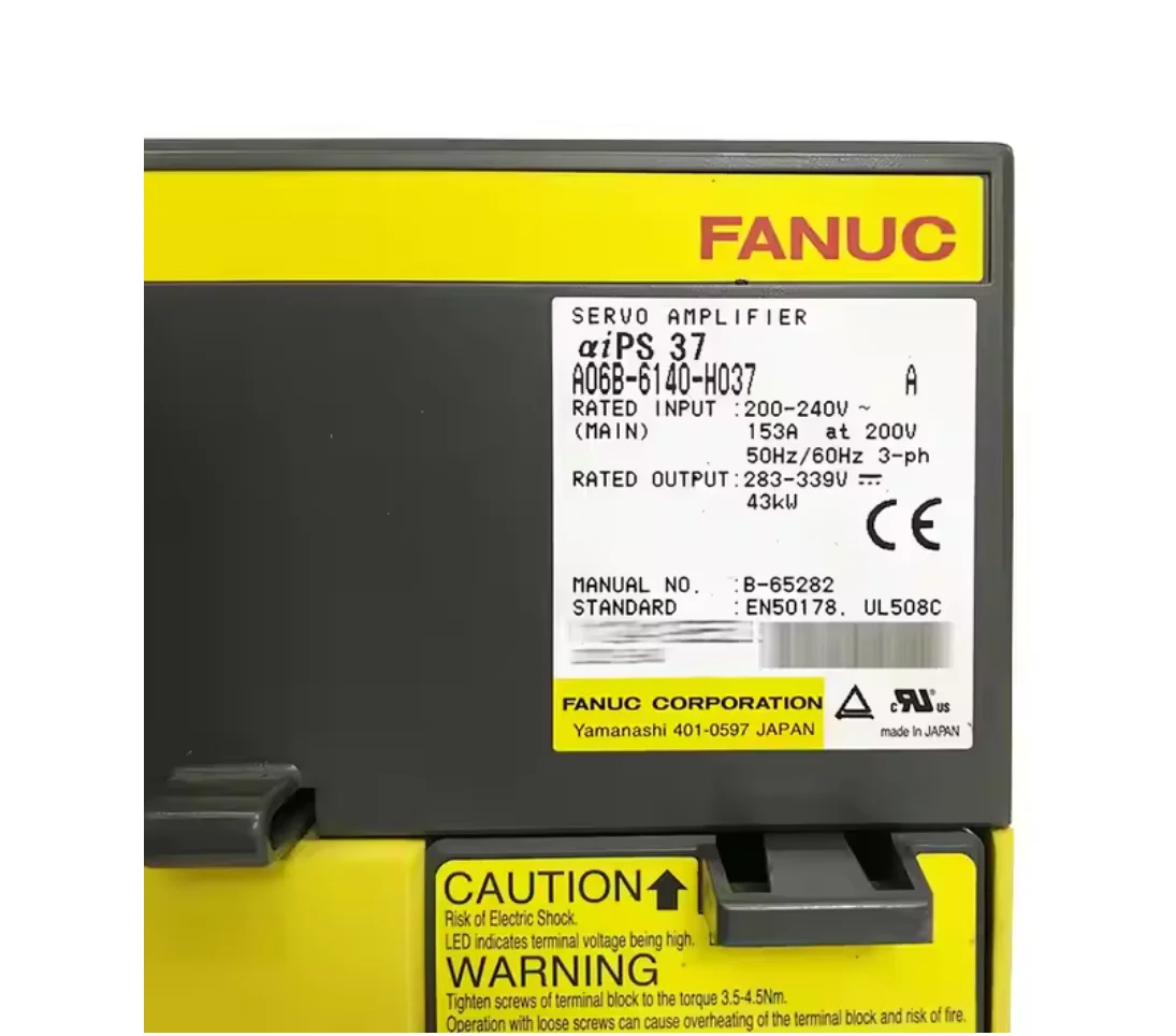 A06B-6141-H037 FANUC Servo Drive Amplifier Module Tested Ok A06B 6141 H037