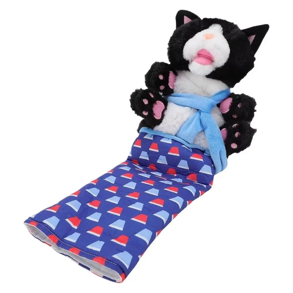 

Interactive Cat Toys Wrestling Glove Sturdy Padding Cat Shape Animal Hand Glove Stuffed Soft Plush Cat Puppet Wrestler Kids