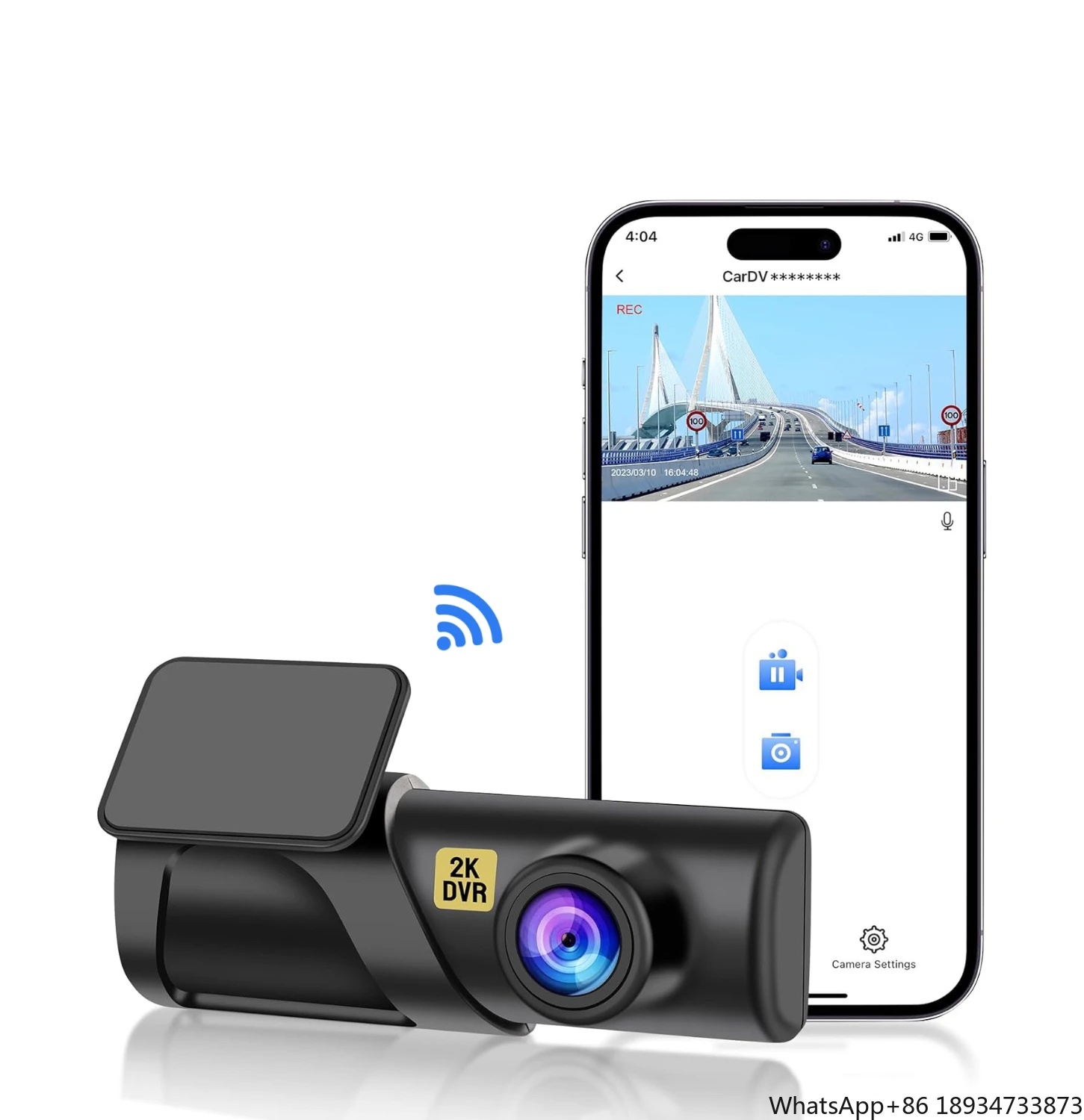 E-Too Car Dash Cam FHD 1080P Wifi Car Dvr Camera Tachograph Wifi Dvr Dash Camera Video Recorder Mini Car Camera And Recorder