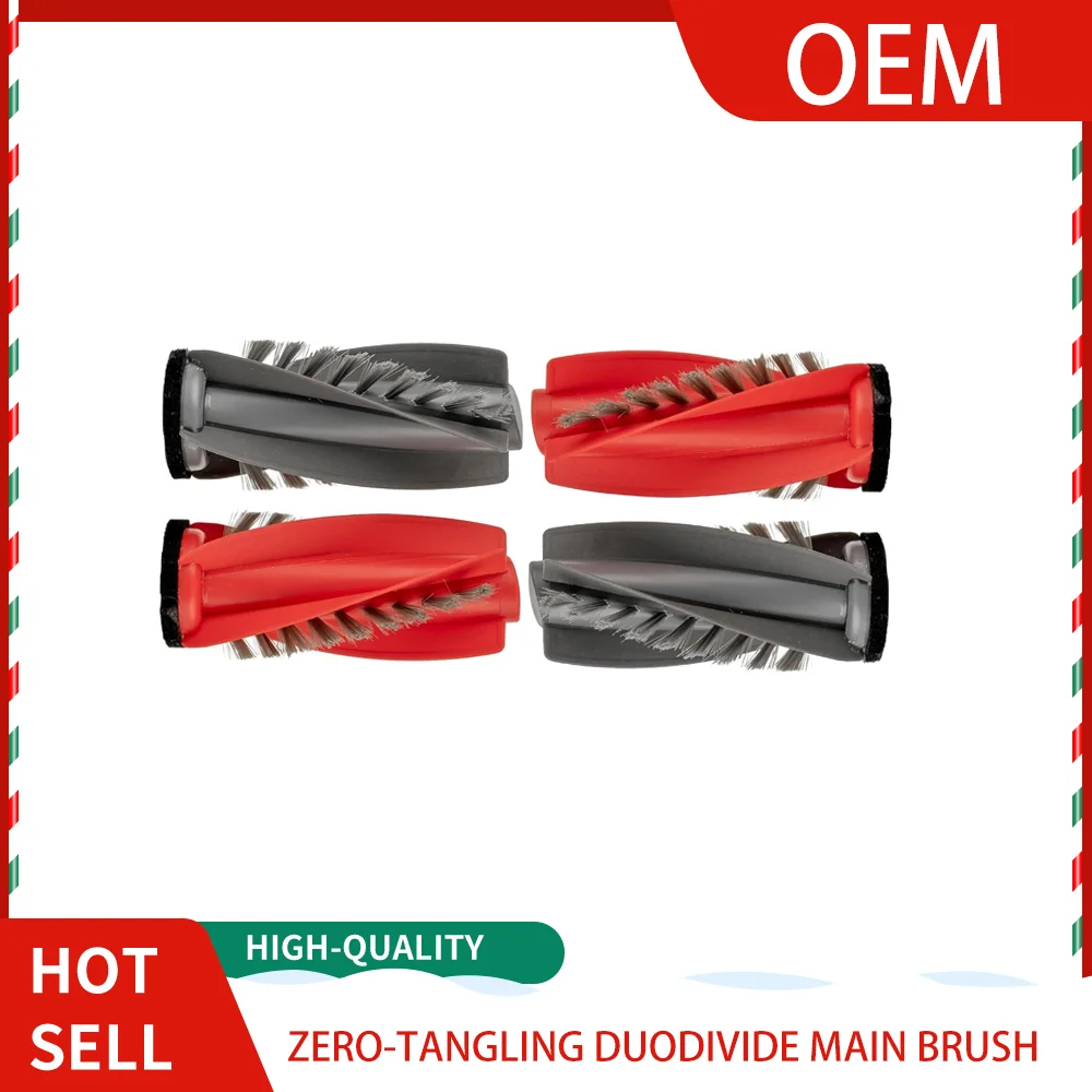 For roborock Main Brush Replacement Qrevo Curv, Qrevo Curv S5X, Qrevo CurvX, Qrevo Edge S5A, Qrevo S5V, Sarros 10R, Saros 10