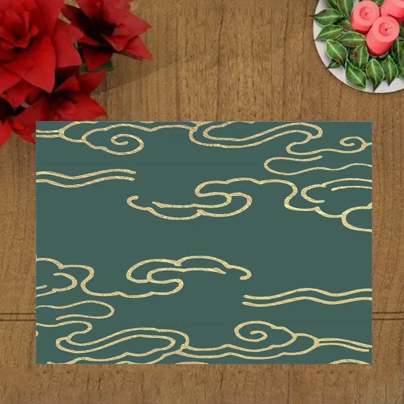 

4/6/8 шт., подставка для столовых приборов с облачным дизайном, льняной материал, декор, подставка для столовых приборов с принтом, коврик для журнального столика, домашние бытовые подставки для посуды