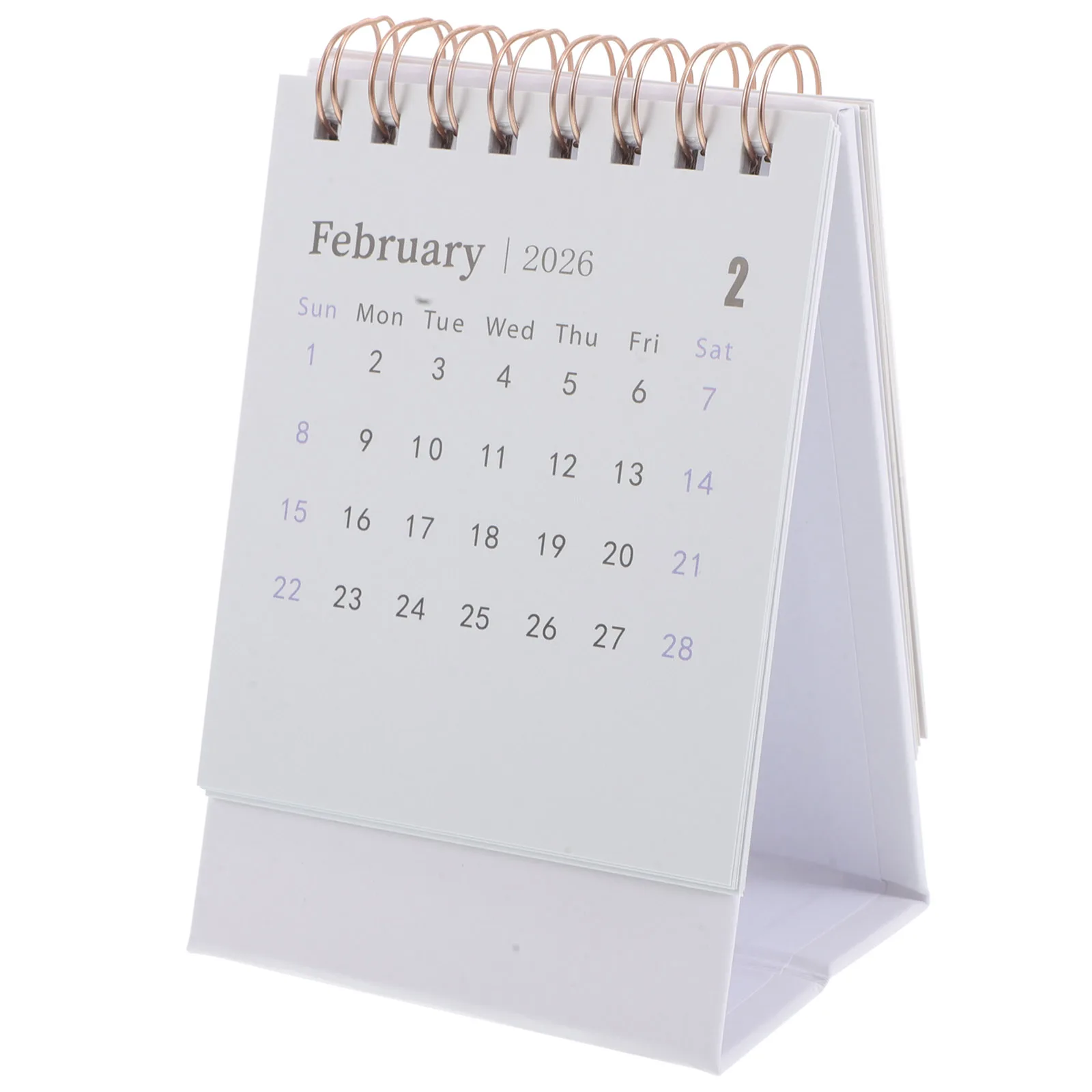 تقويم مكتبي صغير لعام 2026، تقويم طاولة بتصميم قلاب مدمج للمكتب المدرسي، أداة تخطيط الشهر