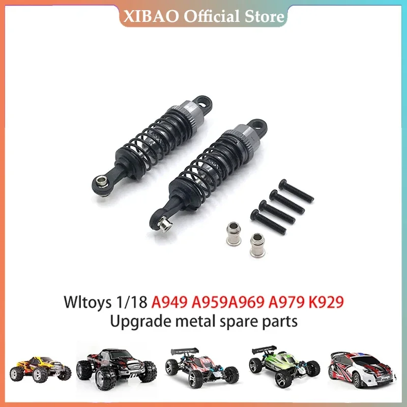 WLtoys184011 A949 A959 A969 A979 K929 Remote Control Car Upgraded Metal External Spring Shock Absorber