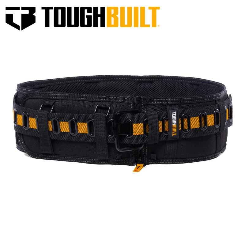 TOUGHBUILT TB-CT-40P Padded Belt for Professionals Steel Buckle Back Support Belt Thickened Protection Belt Durable