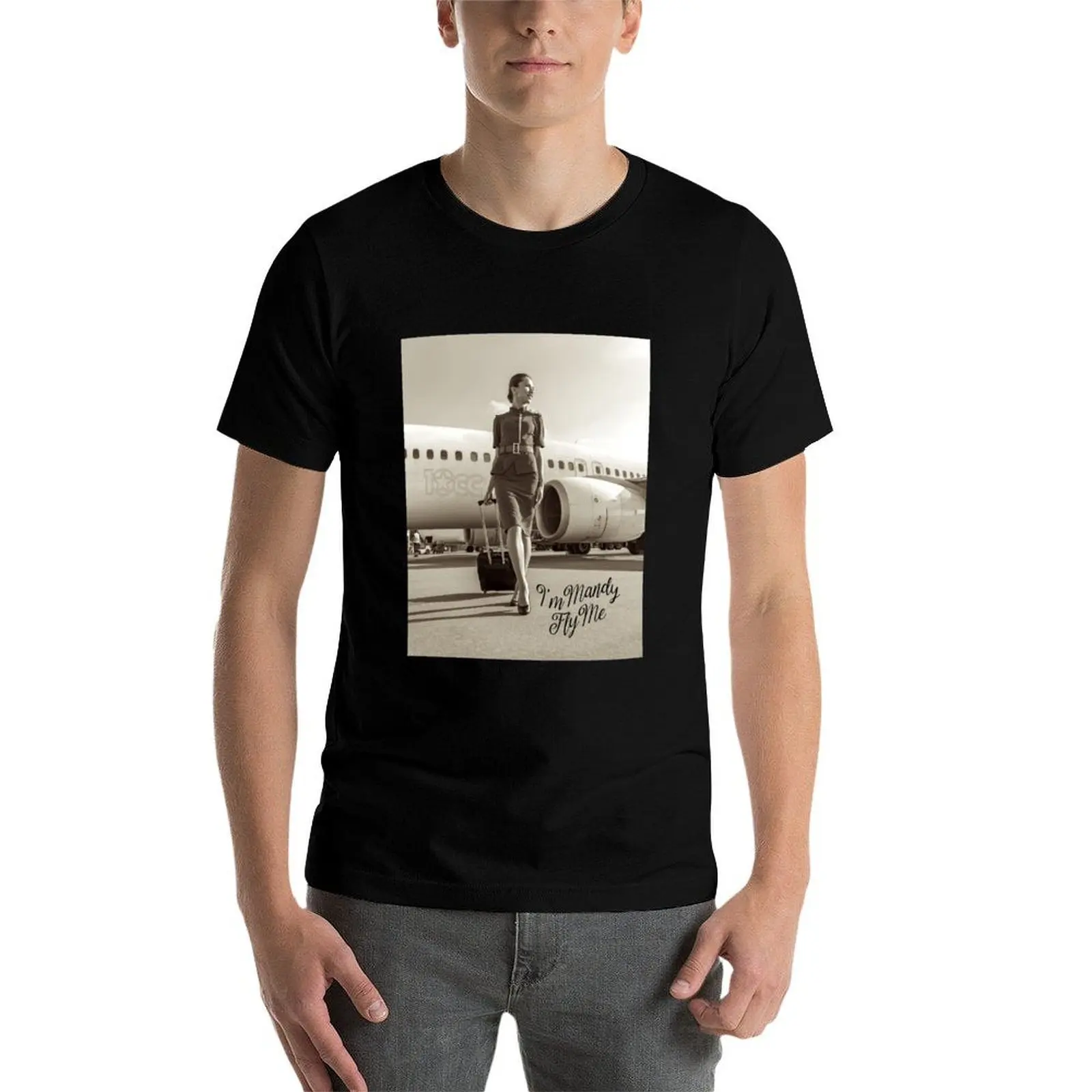 I'm Mandy Fly Me T-Shirt man t shirt luxury man tshirt t shirts for man T-shirt