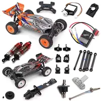 WLtoys RC Car 124010 1/12 Original Spare Parts Chassis ESC Anti-Collision Component Dog Bone Carbon Brush Motor Shock Absorber