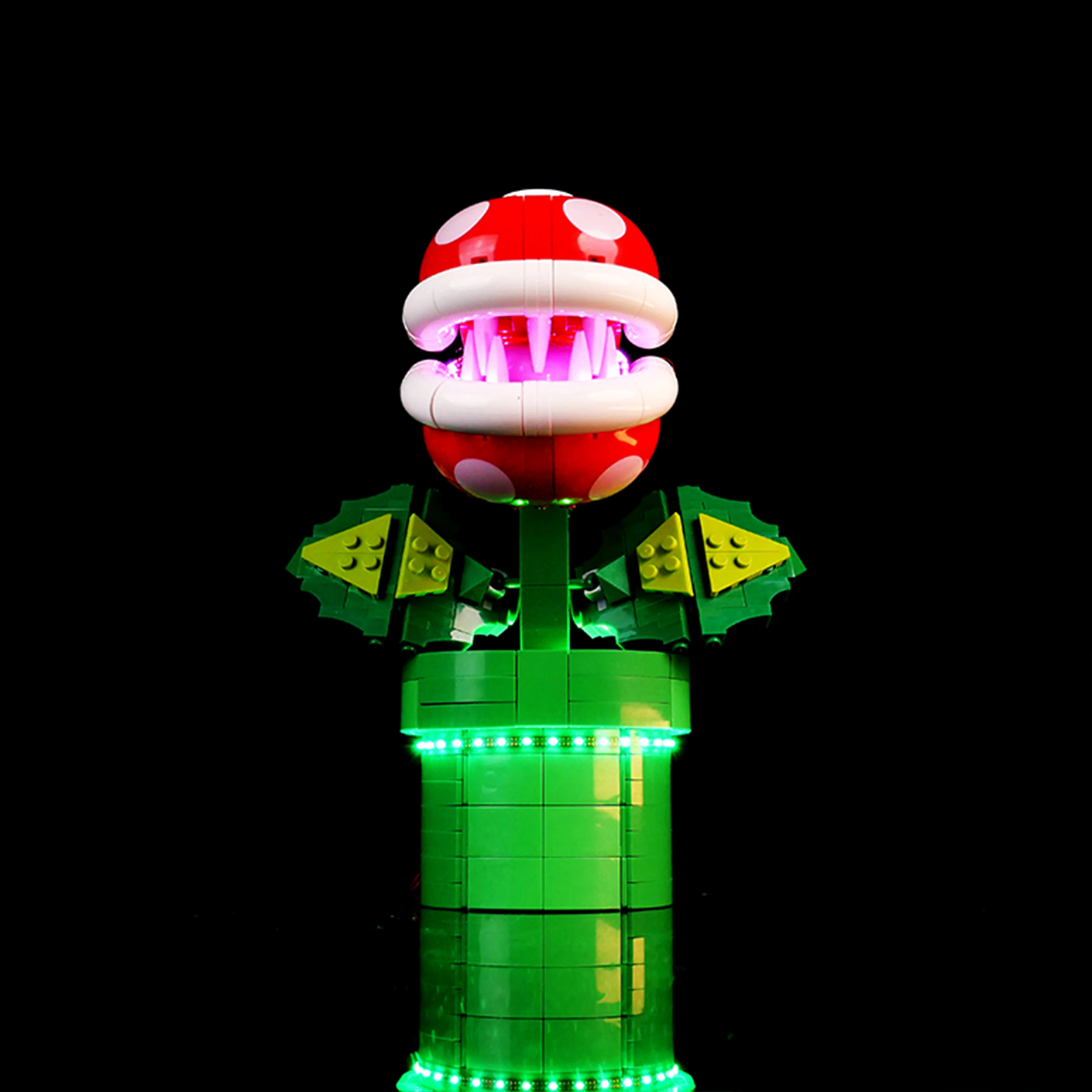 DIY LED-lichtset compatibel met 71426 Classic Game Pipe Plant Model Bouwsteen Verlichtingsaccessoires voor weergave Kerstcadeau