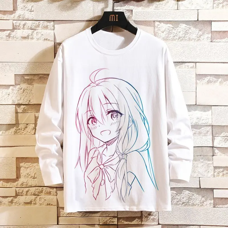

Anime Game Witch Journey Irena Merchandise Spring Autumn Thin Two-Dimensional Long Sleeve T-Shirt For Men And Women Teenagers