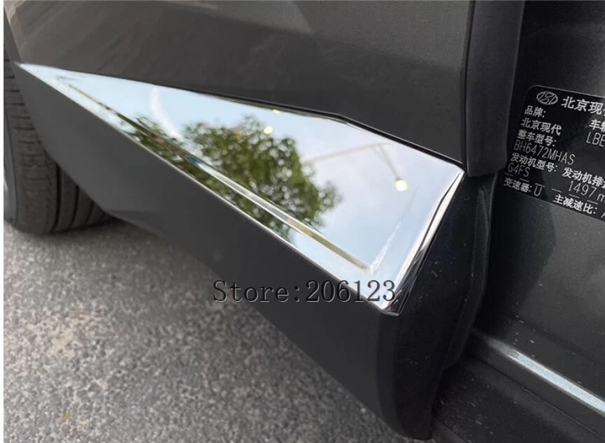 For Hyundai Tucson NX4 2021 2022 2023 Car Door Body Side Molding Trim Cover Protector Strip Scuff Guard Car Accessory