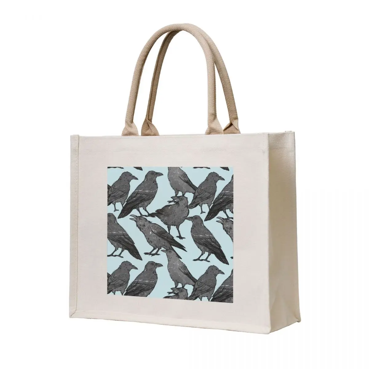 

Cute crow pattern Tote Bag personalized tote custom canvas bag Shopper handbag